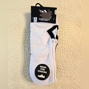 NWT Converse Ladies No Show Socks, Pack Of 3 Pairs